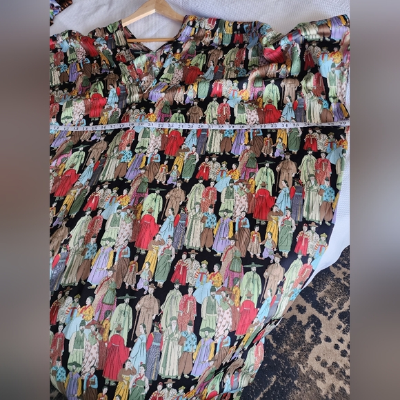 Natori Dynasty Kaftan Multicolor New Without Tags - Picture 9 of 15